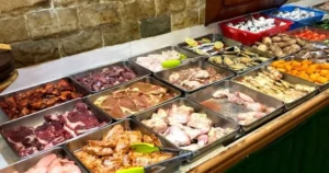 沙雀會露天燒烤食物區